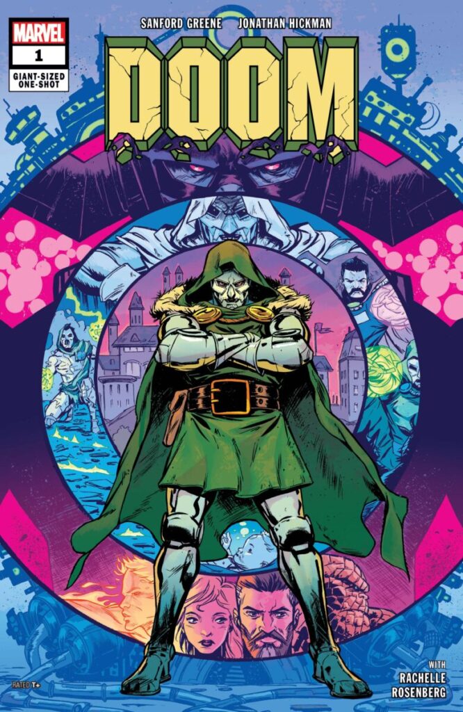 Cover of Comic Book, Doom, illustrated and written by Sanford Greene.